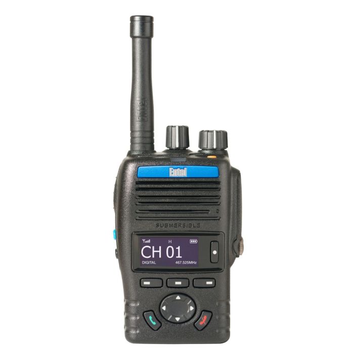 Entel DX585M-IS Marine UL913 Instrinsically Safe VHF-UHF 450-470Mhz 4W DMR-Analogue, Non EU Version UL913 (DX585M-IS)