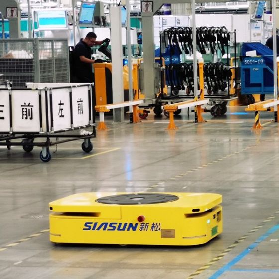 SIASUN SIASUN Conveyor-Type Mobile Robot (Transporting Type Mobile Robot)