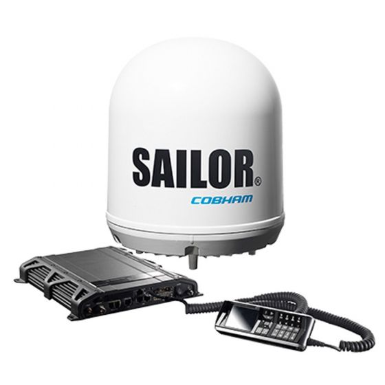 Cobham SAILOR 250 FleetBroadband Marine Phone and Internet System (403742A-00571)