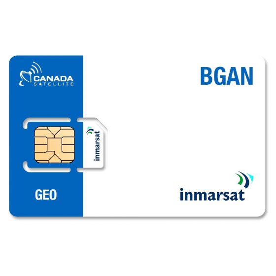 Inmarsat BGAN Post-Paid Geographic SIM Card