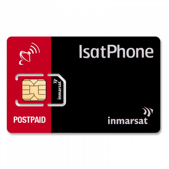 Inmarsat IsatPhone Global Postpaid Bundle Plan w/ 60 Minutes per Month