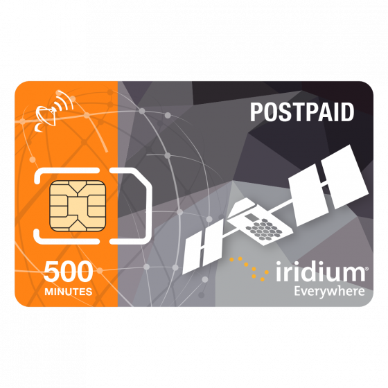 Plan mensual estándar de teléfono satelital Iridium con 500 minutos y  mensajes de texto gratuitos ilimitados (sin contrato, plazo mínimo de 6  meses)