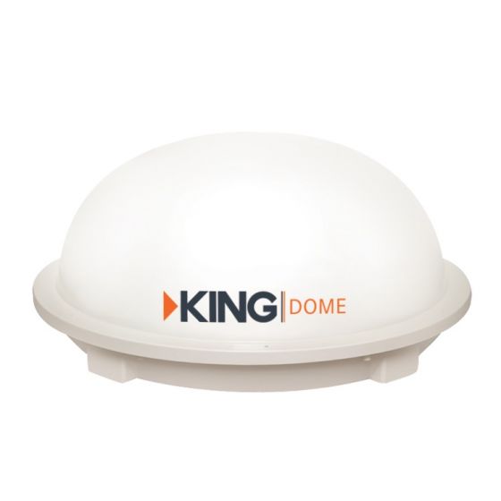 King Dome In Motion Satellite for Bell TV White (KD3000) American