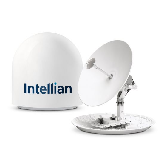 Intellian s100N 1M HD Directv & Worldview Satellite Tv Antenna System In V100nx-T100n Matching Dome Including Multi-Switch Module (T4-107BT3)