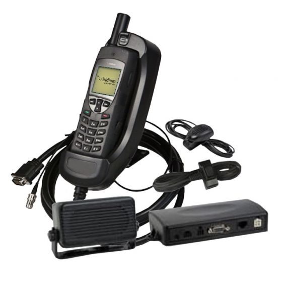 Iridium 9555 Satellite Phone + SatStation Hands Free Dock