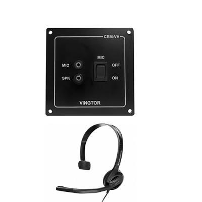 ZENITEL Headset Solution - IP Flush Master, Light Single-Ear Headset (2213100000)