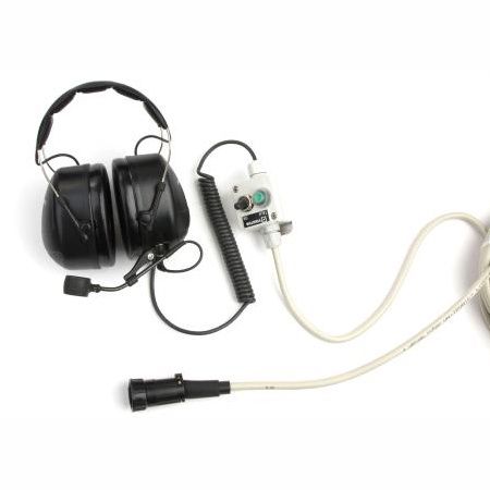 ZENITEL Portable Headset With 10M Cable With Boom Mic And 7-Pin Plug (3006220009)