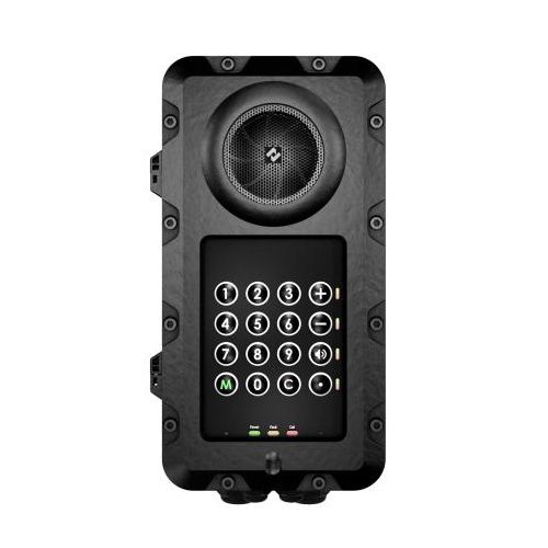 ZENITEL TFIX-1-V2 Turbine Full-Size Ex Intercom Station-1 - Full Keypad And 4 DAK (1008123110)