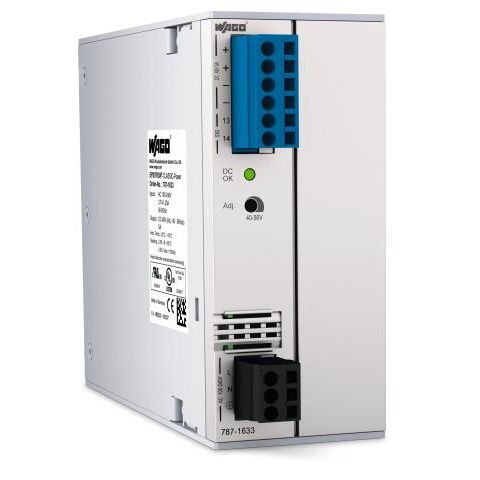 ZENITEL Wago 787-1633 Power Supply 100-240VAC-48VDC 5A DNV-GL (2990000066)