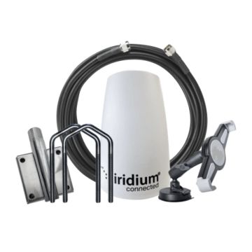 BSN NAL 70M LMR400, Iridium Active Antenna Kit, GPS Antenna, And Mounts (ASE-DA70)