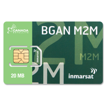 Inmarsat BGAN M2M 20MB Plan